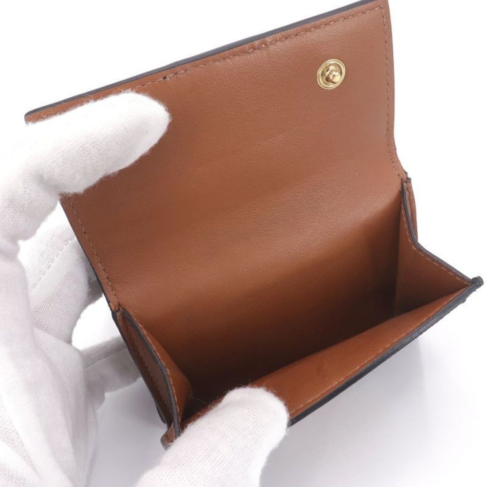 Celine Triomphe Trifold Wallet Canvas Tan - image 4